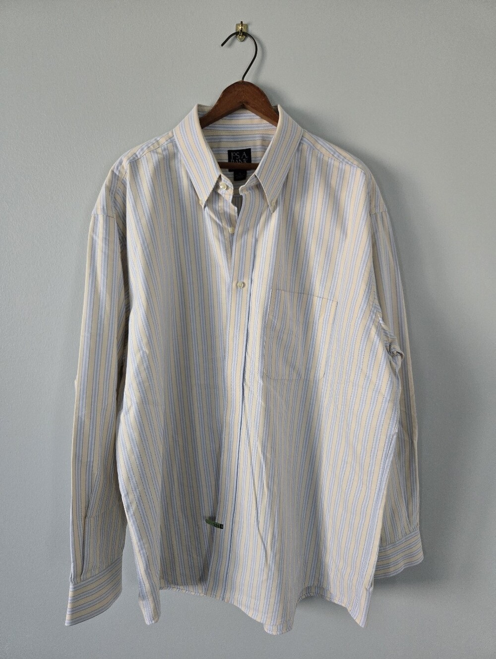 Vintage Cotton Oxford Jos. A Bank Button-down XL. see close up for color